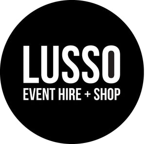 LUSSO EVENT HIRE + SHOP