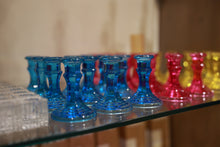 Load image into Gallery viewer, COLOURED GLASS CANDLE HOLDER (SINGULAR)