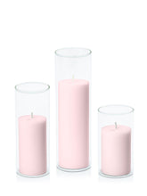 Load image into Gallery viewer, PILLAR CANDLE TRIO