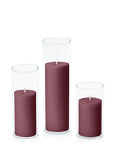 Load image into Gallery viewer, PILLAR CANDLE TRIO