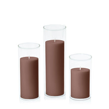 Load image into Gallery viewer, PILLAR CANDLE TRIO