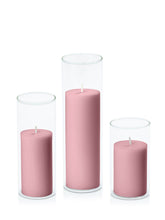 Load image into Gallery viewer, PILLAR CANDLE TRIO
