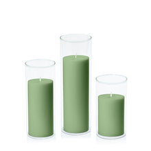 Load image into Gallery viewer, PILLAR CANDLE TRIO