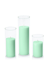 Load image into Gallery viewer, PILLAR CANDLE TRIO