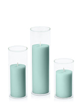 Load image into Gallery viewer, PILLAR CANDLE TRIO