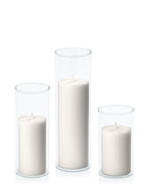 Load image into Gallery viewer, PILLAR CANDLE TRIO