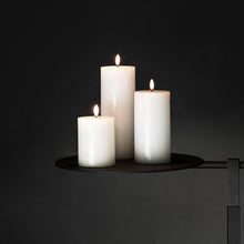 Load image into Gallery viewer, LED PILLAR CANDLE TRIO I WHITE (SET OF 3)