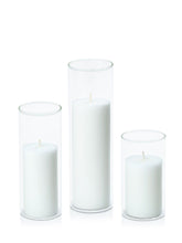 Load image into Gallery viewer, PILLAR CANDLE TRIO