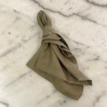 Load image into Gallery viewer, OLIVE LINEN NAPKINS
