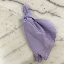 Load image into Gallery viewer, TRUE LILAC LINEN NAPKINS
