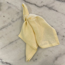 Load image into Gallery viewer, BUTTER LINEN NAPKINS
